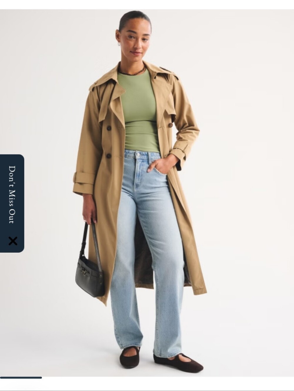 Abercrombie Curve Love 90s Straight Jean Tall